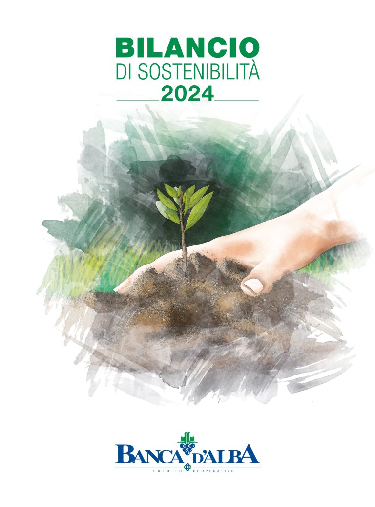 copertina bilancio di sostenibilità 2024