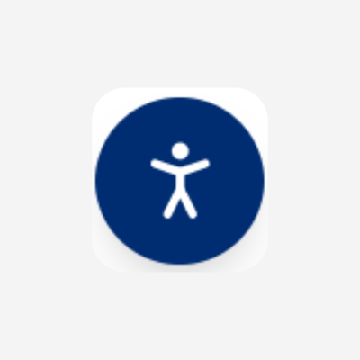 Icona o widget di accessibilità